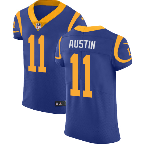 Nike Rams #11 Tavon Austin Royal Blue Alternate Men's Stitched NFL Vapor Untouchable Elite Jersey